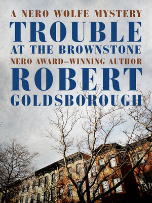 cover image of Trouble at the Brownstone